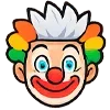 🤡 Эмодзи «В небе и на земле» для Telegram