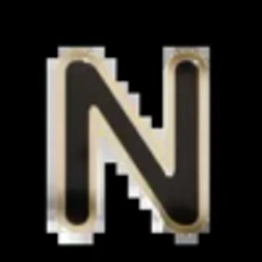 🔠 Эмодзи «Gold Border Black» для Telegram