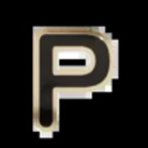 🔠 Эмодзи «Gold Border Black» для Telegram