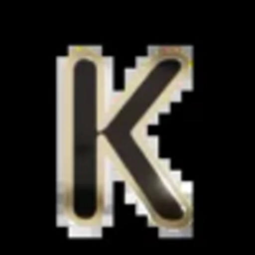 🔠 Эмодзи «Gold Border Black» для Telegram