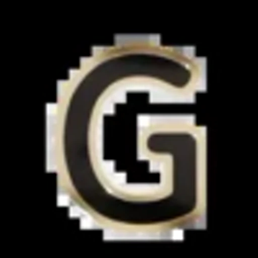 🔠 Эмодзи «Gold Border Black» для Telegram