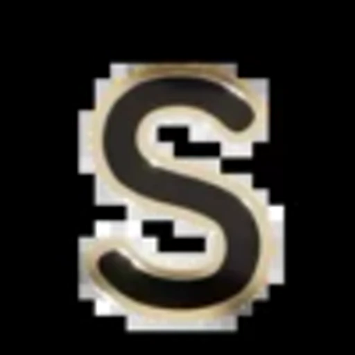 🔠 Эмодзи «Gold Border Black» для Telegram