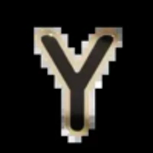 🔠 Эмодзи «Gold Border Black» для Telegram