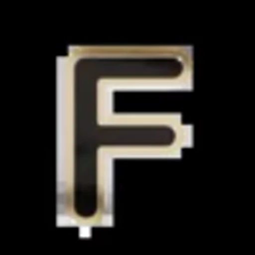 🔠 Эмодзи «Gold Border Black» для Telegram