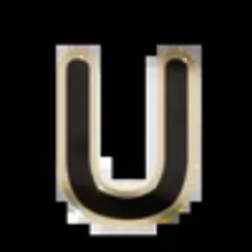 🔠 Эмодзи «Gold Border Black» для Telegram