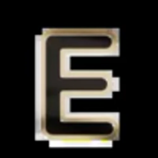 🔠 Эмодзи «Gold Border Black» для Telegram