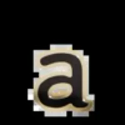 🔤 Эмодзи «Gold Border Black» для Telegram