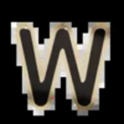 🔠 Эмодзи «Gold Border Black» для Telegram
