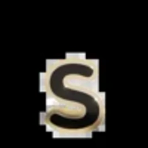🔤 Эмодзи «Gold Border Black» для Telegram