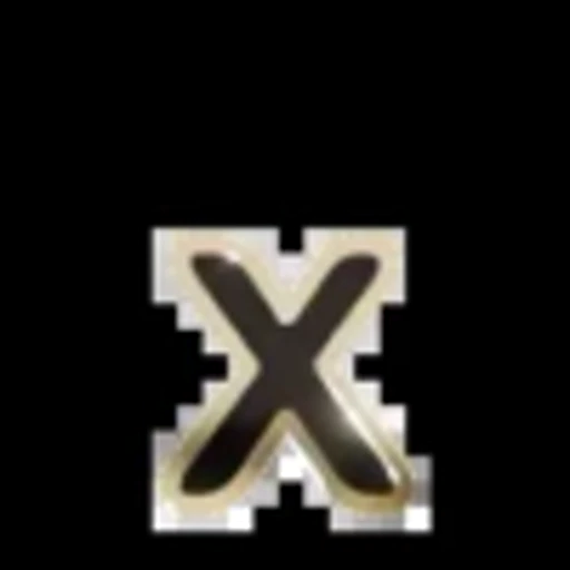 🔤 Эмодзи «Gold Border Black» для Telegram