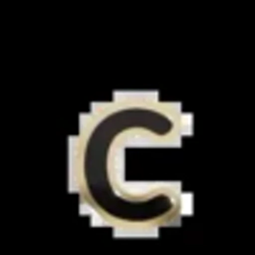 🔤 Эмодзи «Gold Border Black» для Telegram