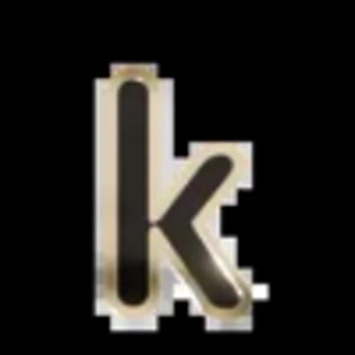 🔤 Эмодзи «Gold Border Black» для Telegram