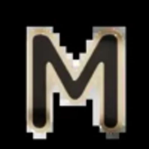 🔠 Эмодзи «Gold Border Black» для Telegram