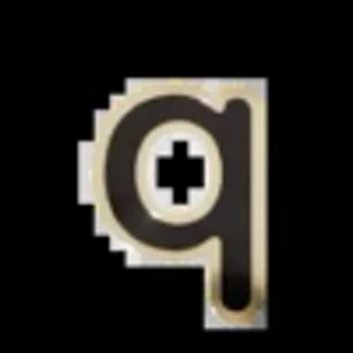 🔤 Эмодзи «Gold Border Black» для Telegram