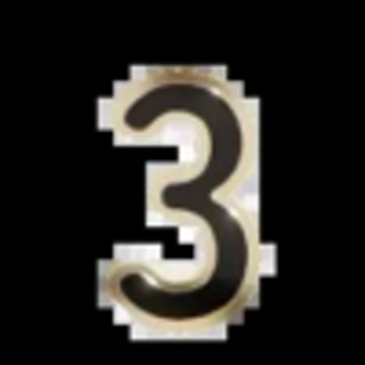 3️⃣ Эмодзи «Gold Border Black» для Telegram