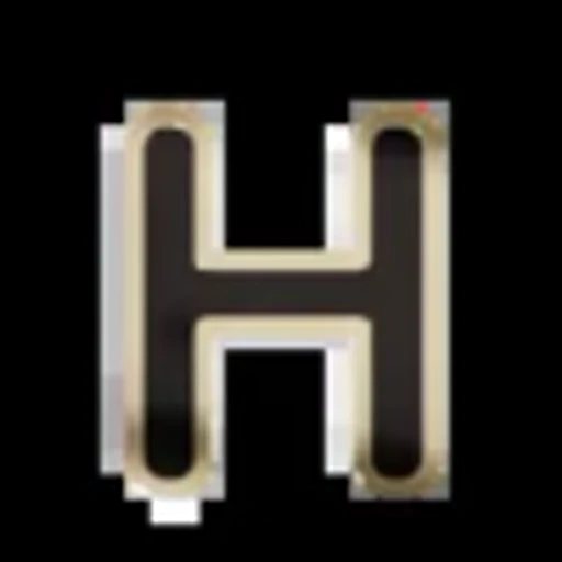 🔠 Эмодзи «Gold Border Black» для Telegram
