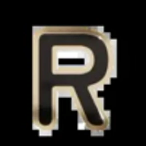 🔠 Эмодзи «Gold Border Black» для Telegram