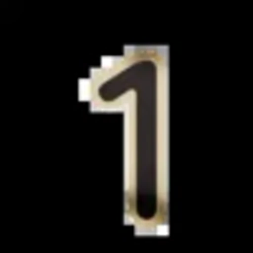 1️⃣ Эмодзи «Gold Border Black» для Telegram