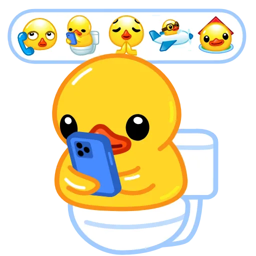 🚽 Эмодзи «Gold Utya» для Telegram