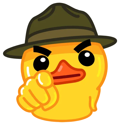 🫵 Эмодзи «Gold Utya» для Telegram