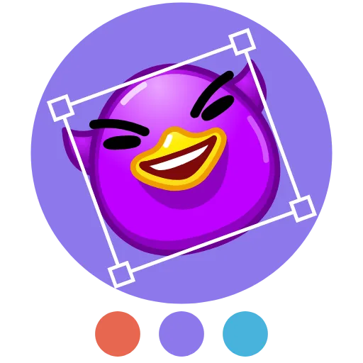😈 Эмодзи «Gold Utya» для Telegram