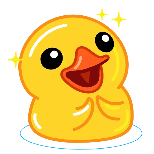 Стикерпак Gold Utya для Telegram