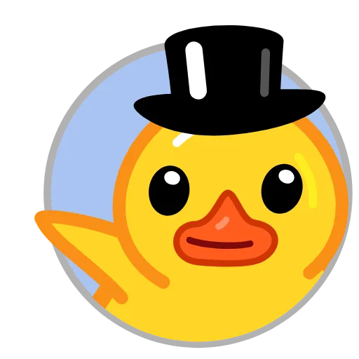 🎩 Эмодзи «Gold Utya» для Telegram