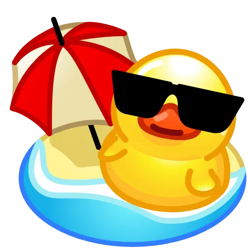 🏖 Эмодзи «Gold Utya» для Telegram