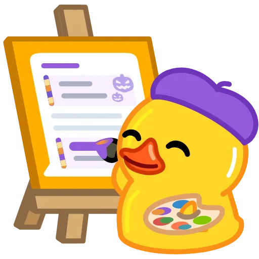 👩‍🎨 Эмодзи «Gold Utya» для Telegram