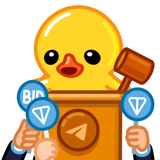 🔨 Эмодзи «Gold Utya» для Telegram
