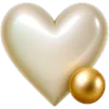 🤍 Эмодзи «Gold And Beige» для Telegram