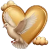 🕊️ Эмодзи «Gold And Beige» для Telegram