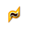 〰 Эмодзи «Чёрно-желтые буквы» для Telegram