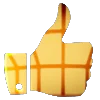 👍 Эмодзи «Golden Icon» для Telegram