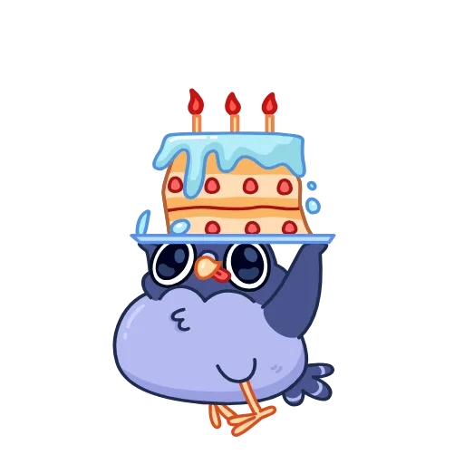 🎂 Эмодзи «Golubchik -» для Telegram