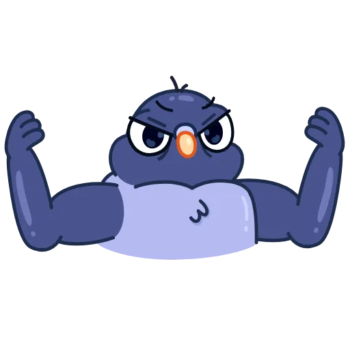 💪 Эмодзи «Golubchik -» для Telegram