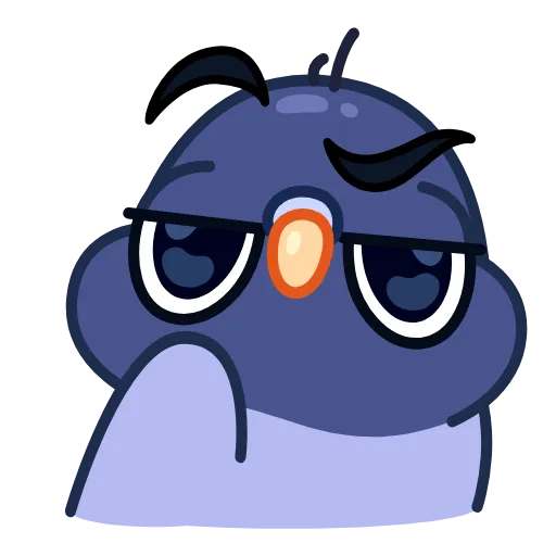 😏 Эмодзи «Golubchik -» для Telegram