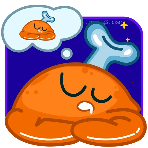 🥱 Эмодзи «Голяш» для Telegram