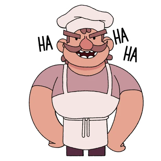 😆 Стикер «Good Pizza, Great Pizza» для Telegram