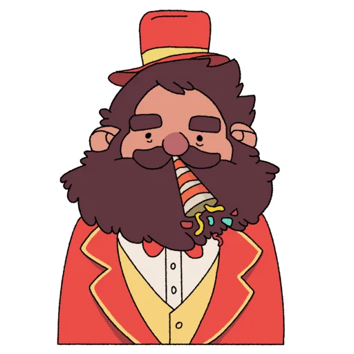 🎉 Стикер «Good Pizza, Great Pizza» для Telegram