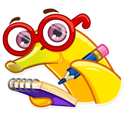 🤓 Стикер «New» для Telegram