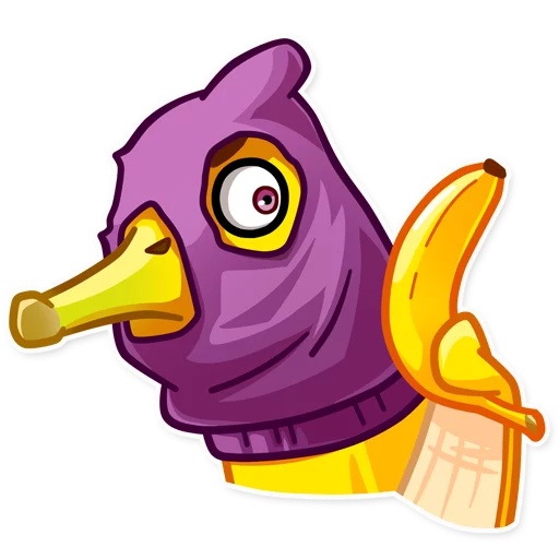 🍌 Стикер «New» для Telegram