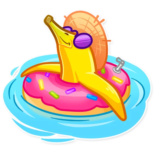 🏊 Стикер «New» для Telegram