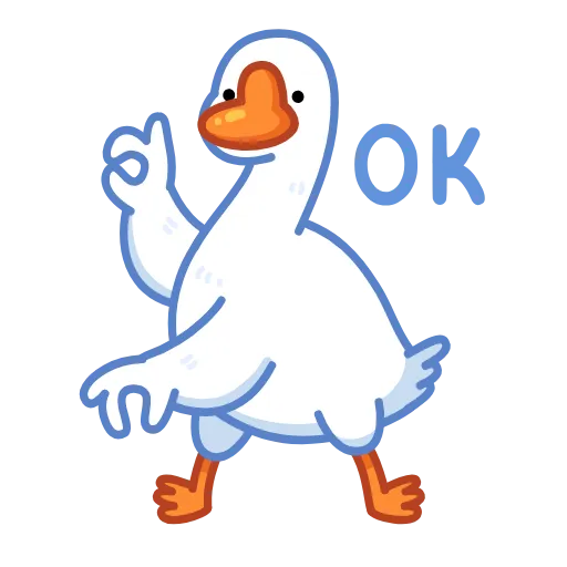 👌 Эмодзи «Goose -» для Telegram