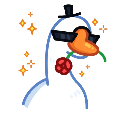 🥴 Эмодзи «Goose emoji -» для Telegram
