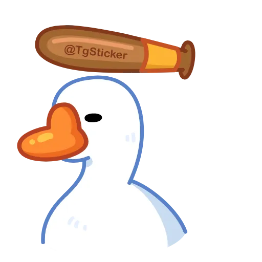 😵 Эмодзи «Goose emoji -» для Telegram