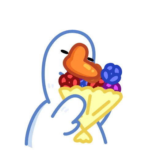 💐 Эмодзи «Goose emoji -» для Telegram