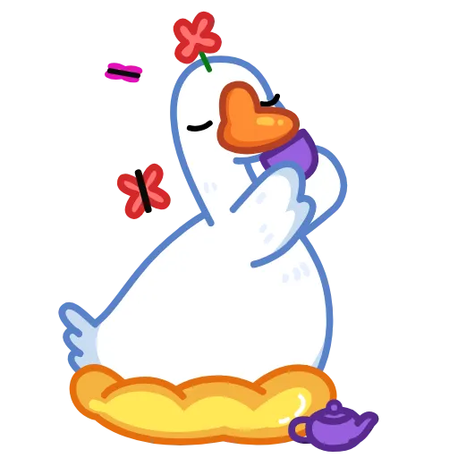 ☕ Эмодзи «Goose emoji -» для Telegram