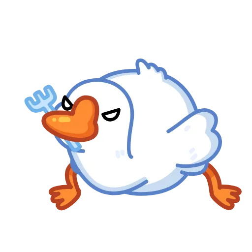 😠 Эмодзи «Goose emoji -» для Telegram