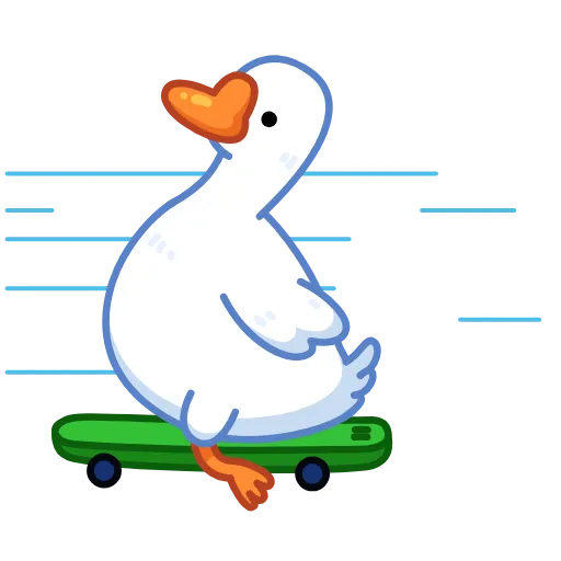 🛹 Эмодзи «Goose emoji -» для Telegram